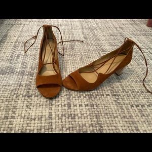 Talbots suede heels